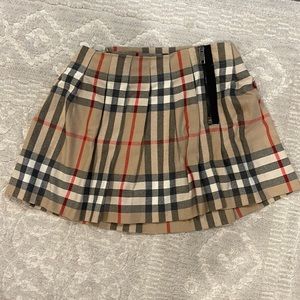Authentic Burberry Kilt Skirt
